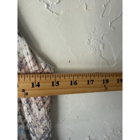 Lovestitch Boho Maxi‎ Dress Small Snake Print Braided Strap Tie Back Rayon Flowy - Picture 8 of 10